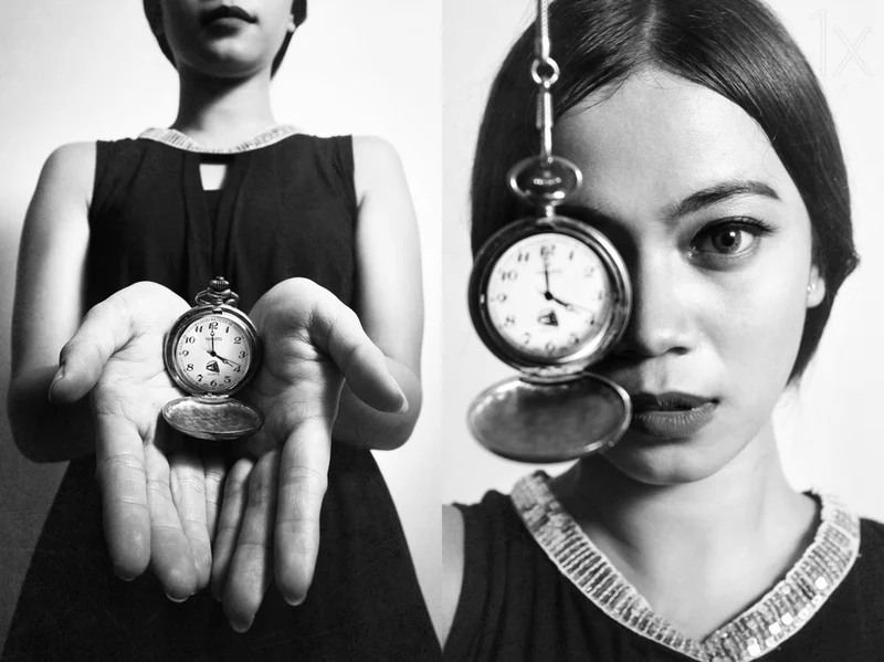 Woman With Pocket Watch