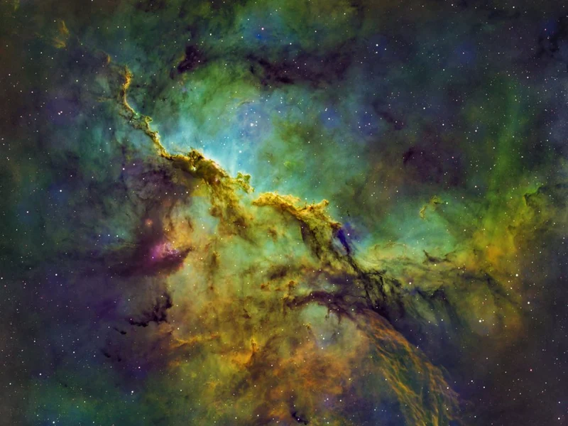 Vibrant Cosmic Stream