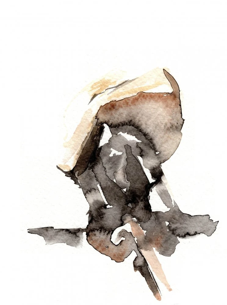 Abstract Veiled Woman