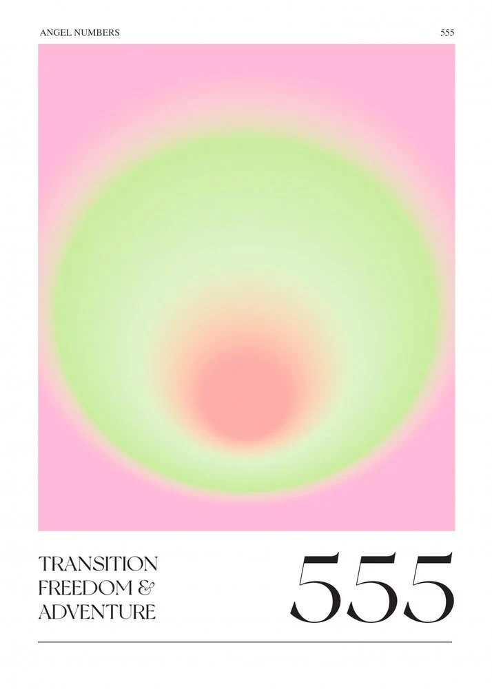 Pink Green Aura Gradient
