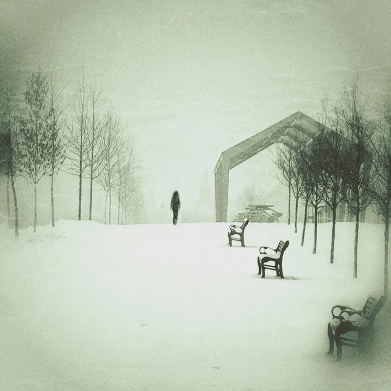 Snowy Archway Stroll