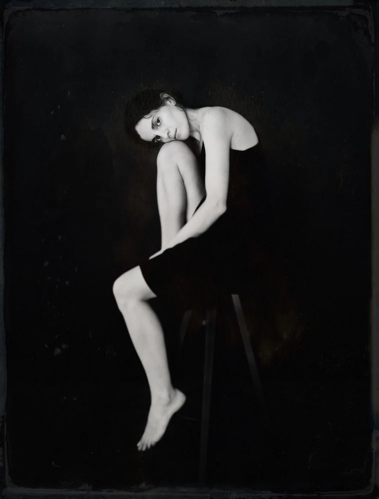 Contemplative Woman Portrait