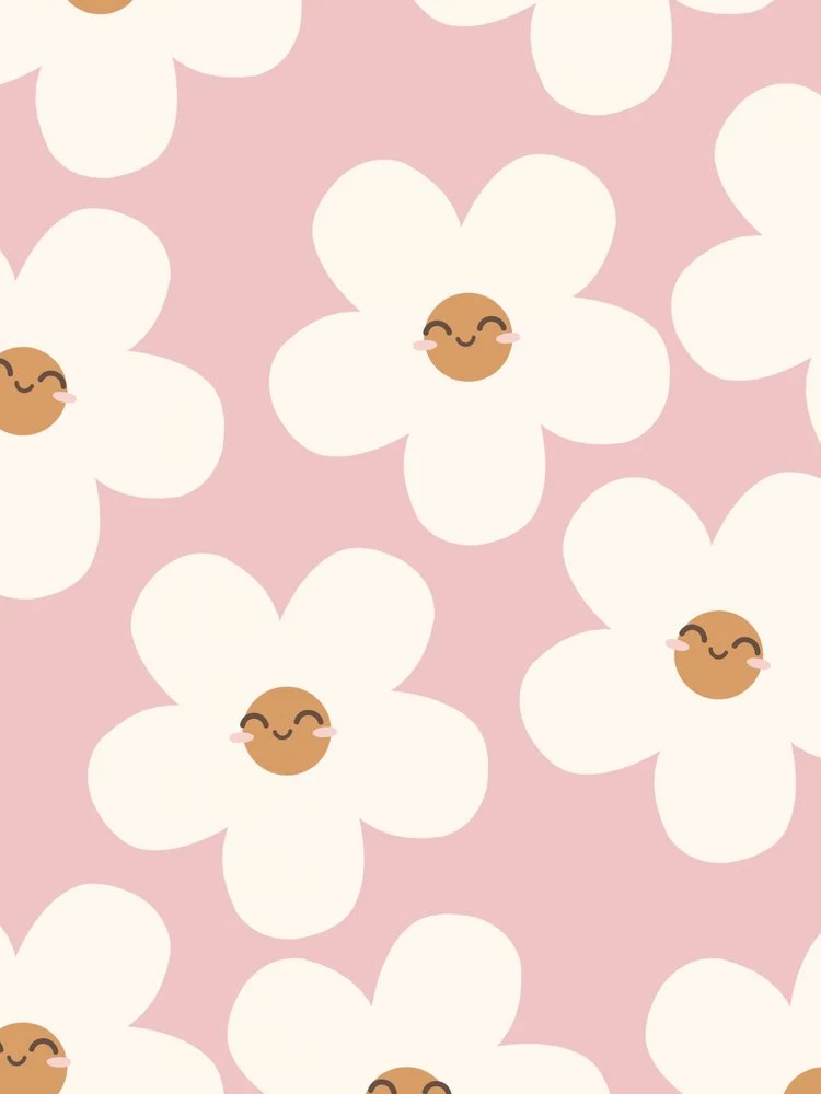 Smiling Pink Daisies