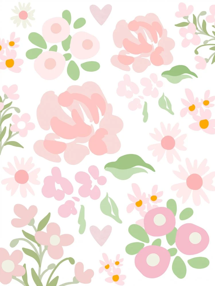 Gentle Pink Blooms