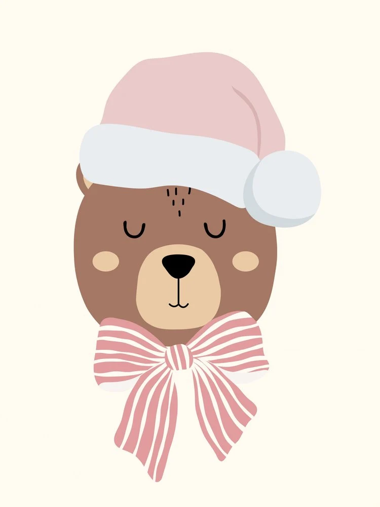 Baby Bear Pink Hat