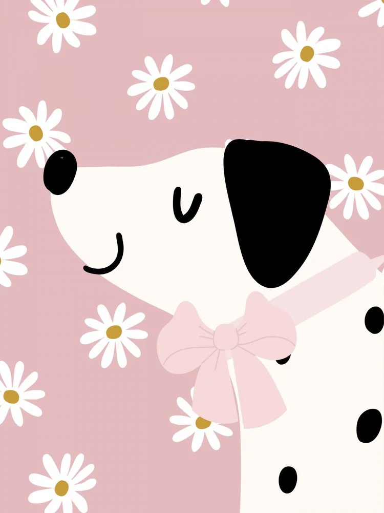 Charming Dalmatian Daisies