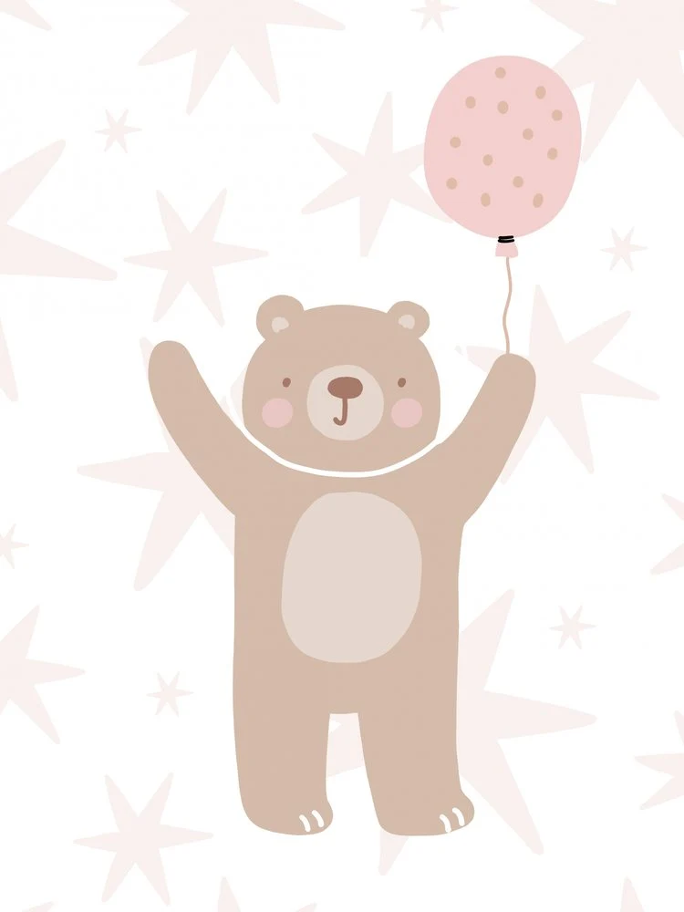Happy Bear Balloon