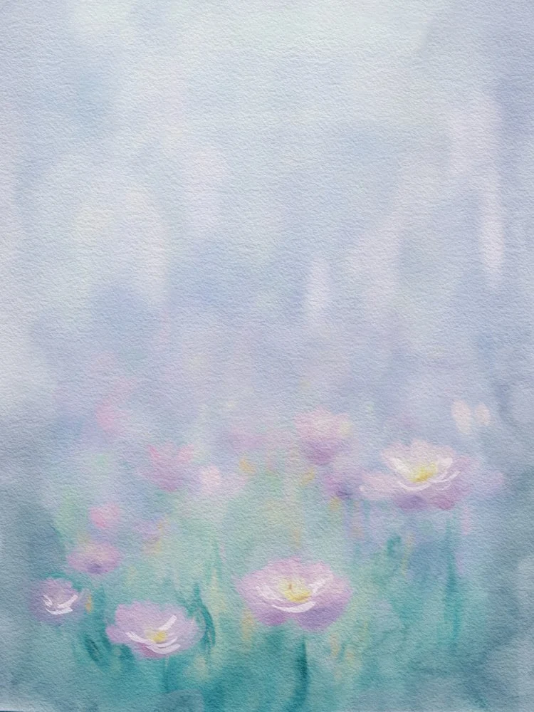 Dreamy Pastel Flowers