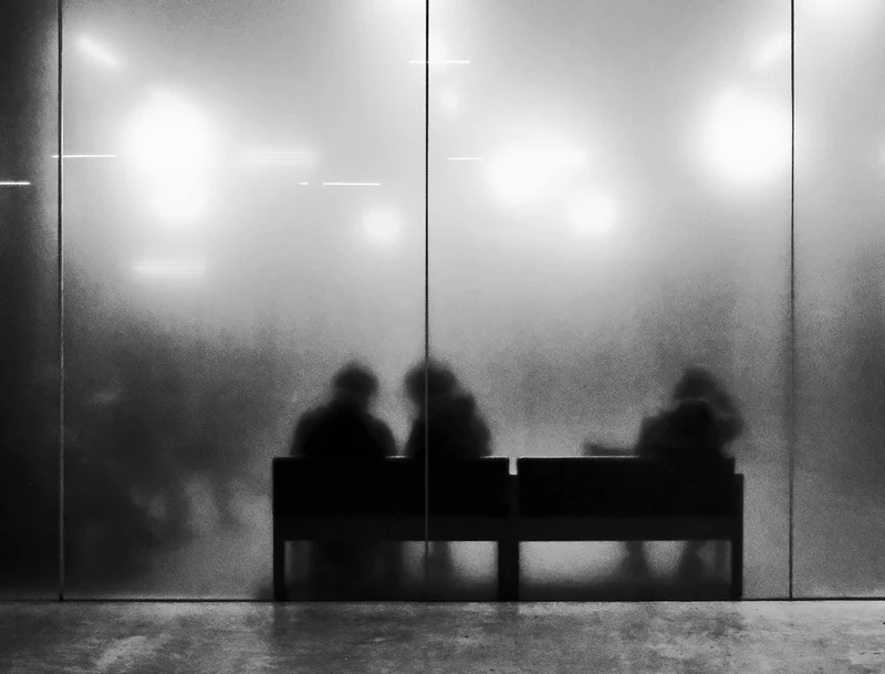 Frosted Glass Silhouettes