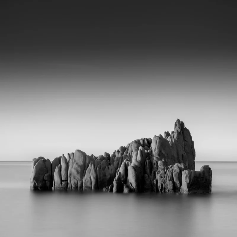 Minimalist Sea Rock