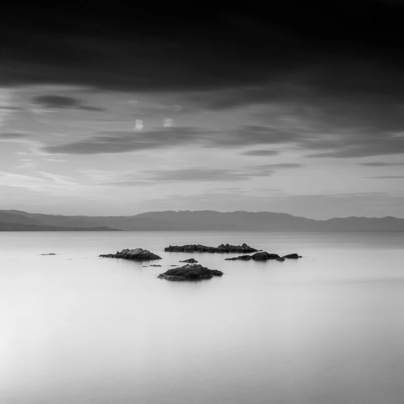 Serene Sea Rocks