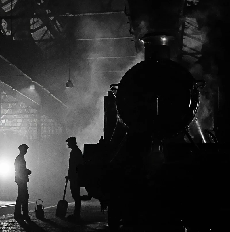 Steam Train Depot Workers