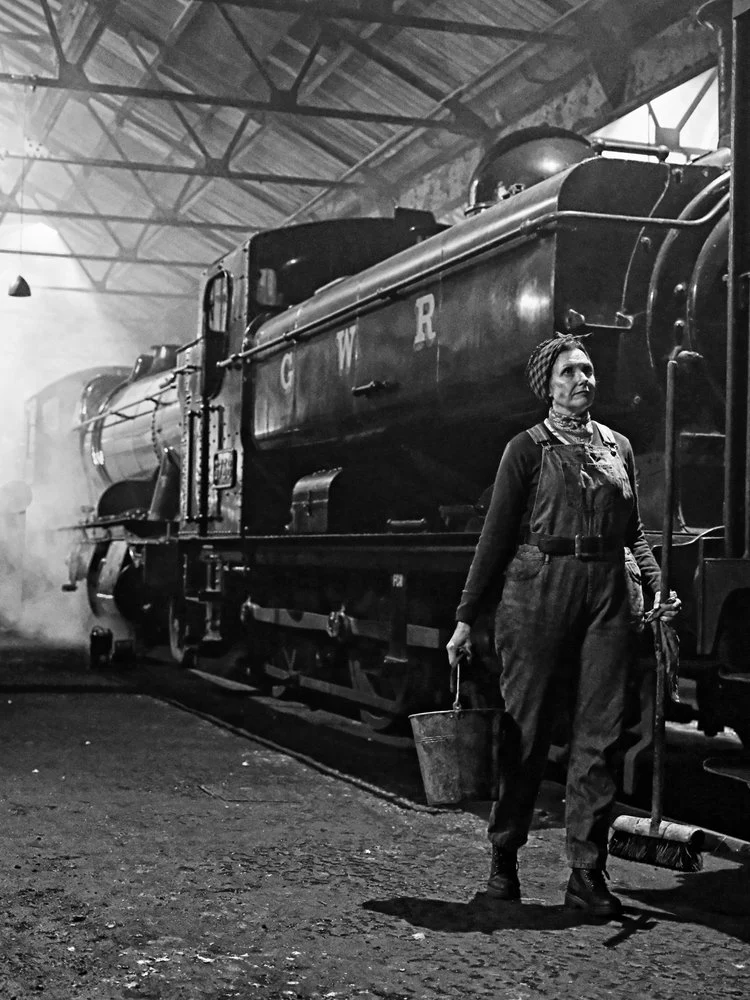 Working Woman Steam Train
