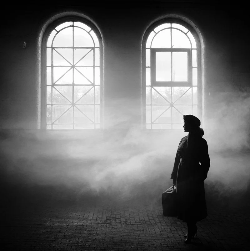 Vintage Traveler Silhouette