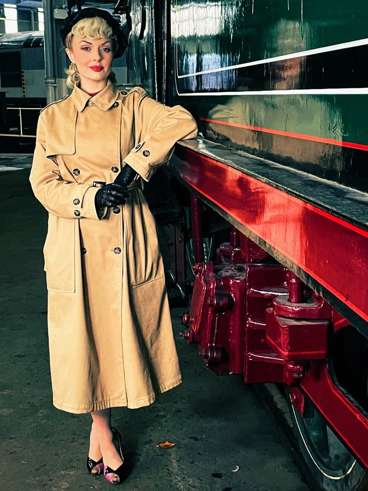 Vintage Train Traveler