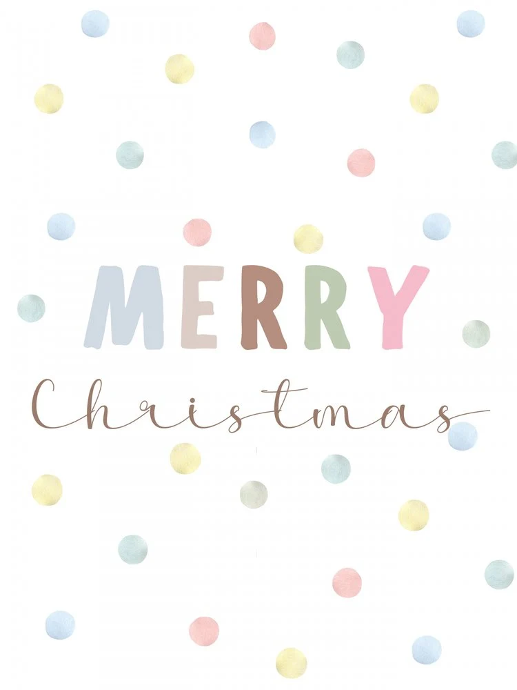 Merry Pastel Christmas