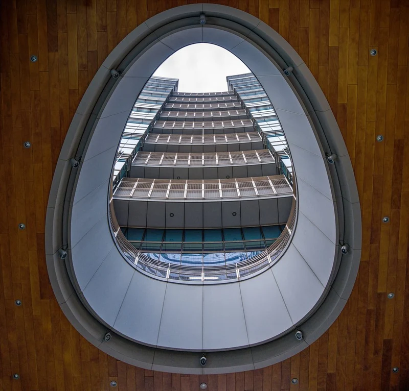 Modern Oval Architecture