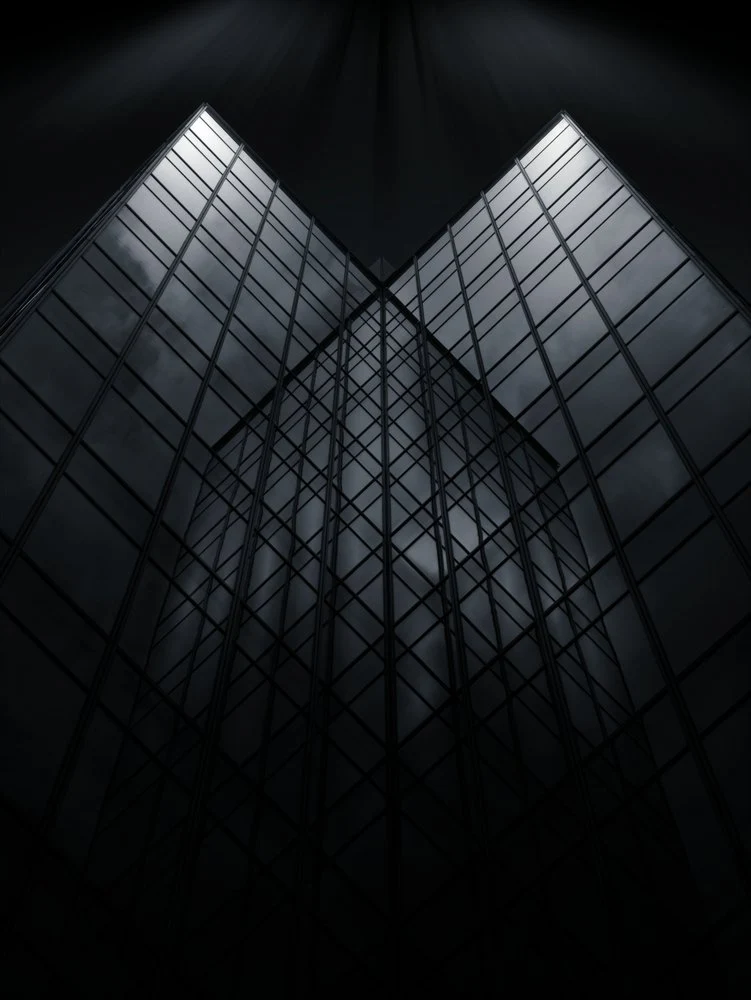 Dark Glass Geometry