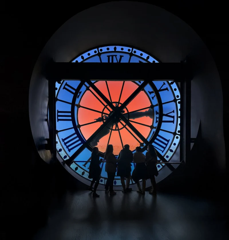 Grand Clock Sunset