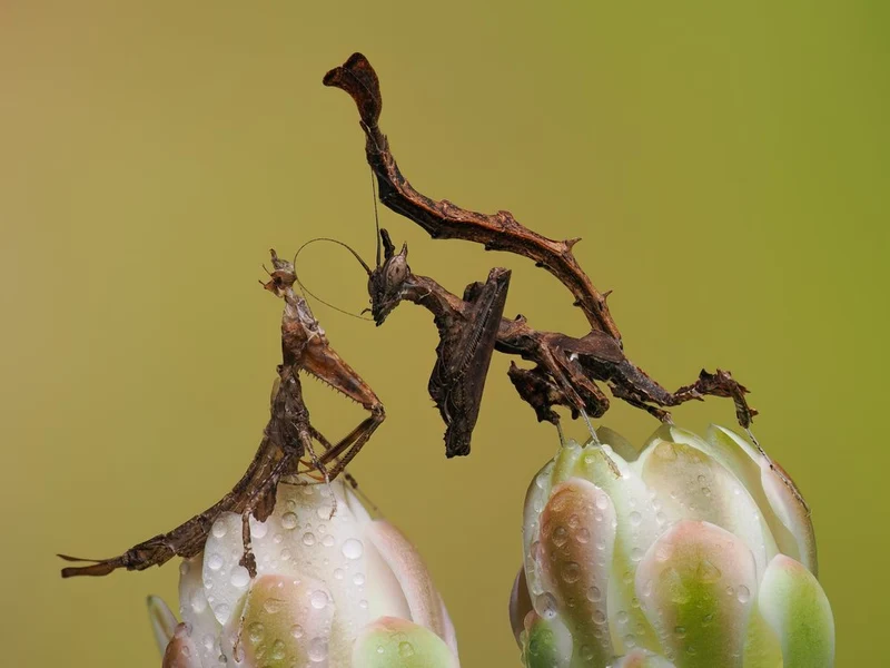 Ghost Mantis Pair
