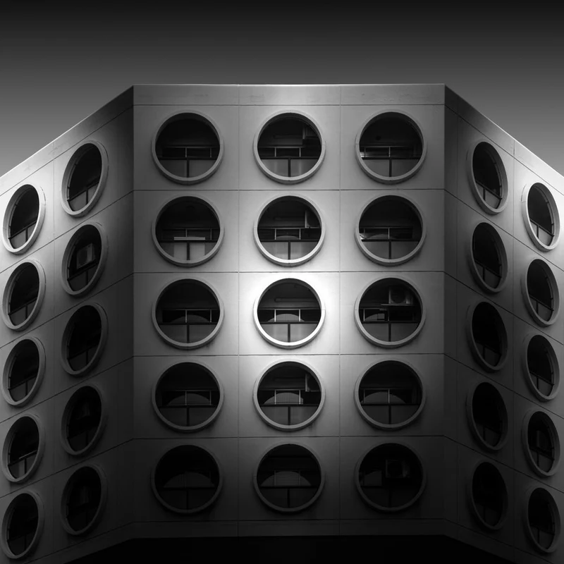 Geometric Round Windows