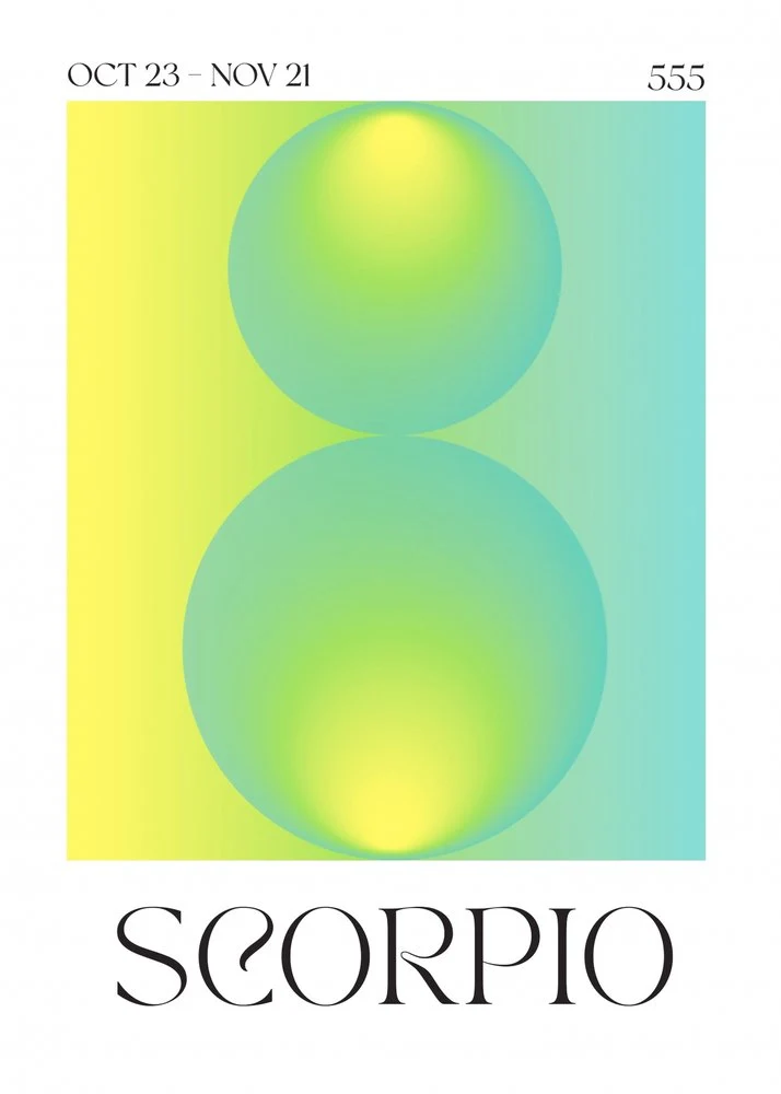Scorpio Zodiac Gradient