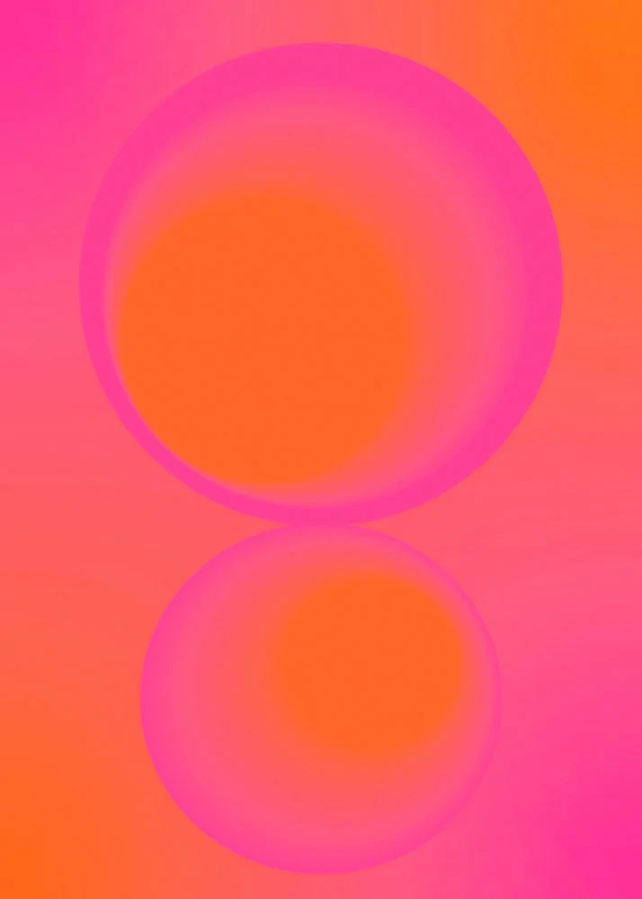 Vibrant Orbs Reflection