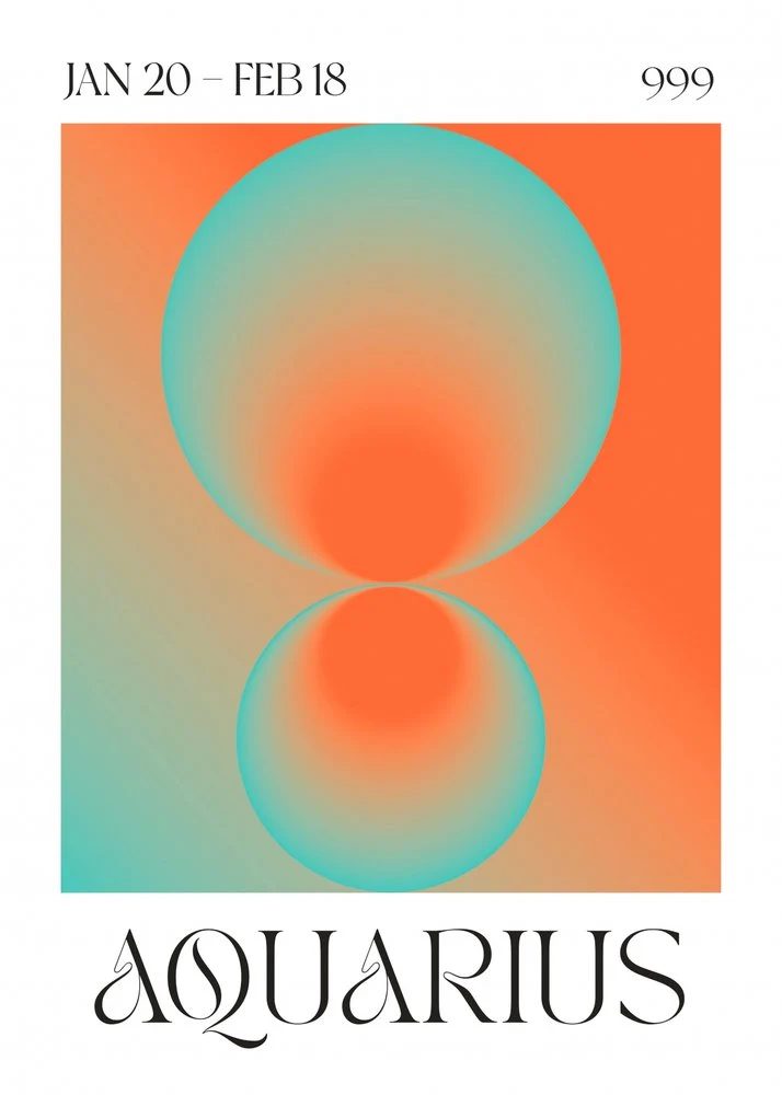 Modern Aquarius Gradient