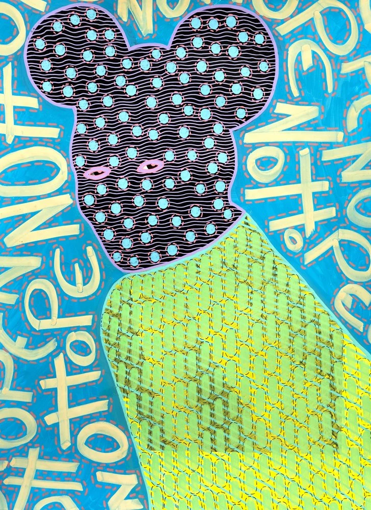 Vibrant Mouse Pop Art
