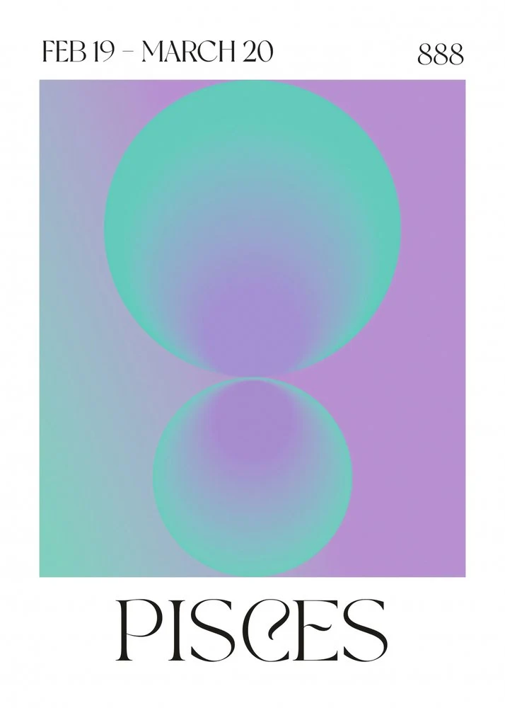 Pisces Zodiac Gradient