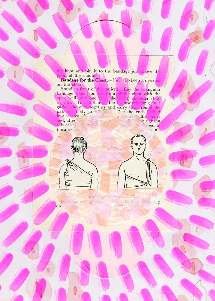 Vintage Anatomy Pink Burst