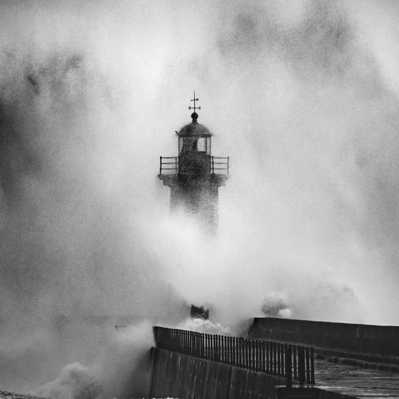 Lighthouse Against the Storm