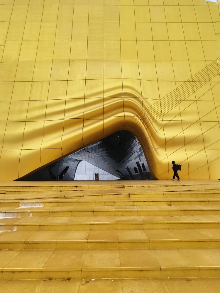 Golden Modern Architecture