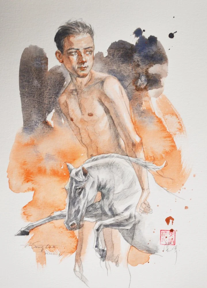 Young Man Horse Dream
