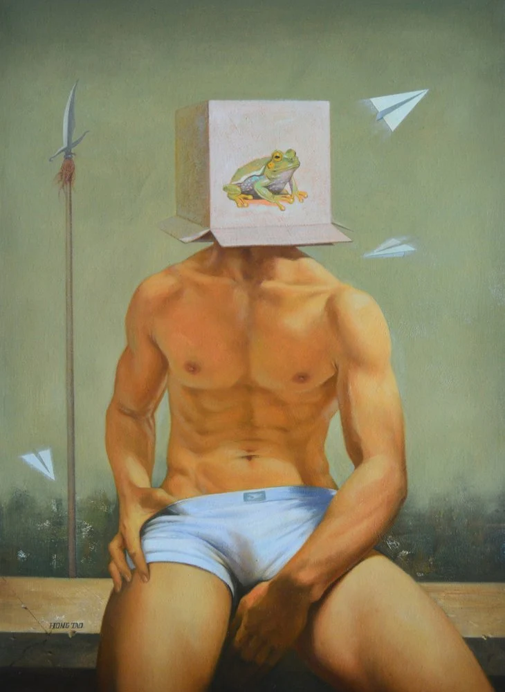 Frog Box Man