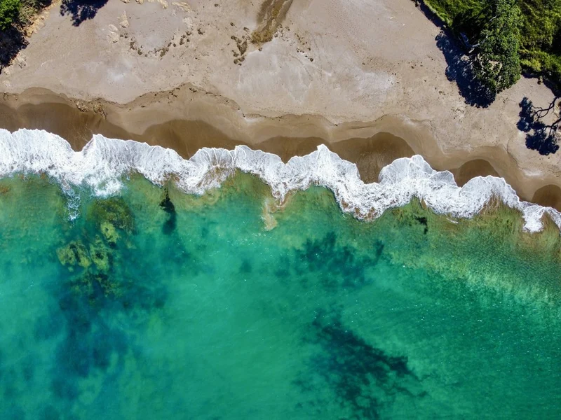 Aerial Tropical Beach