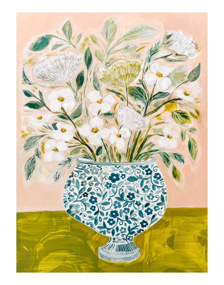 11x14blushing Blooms