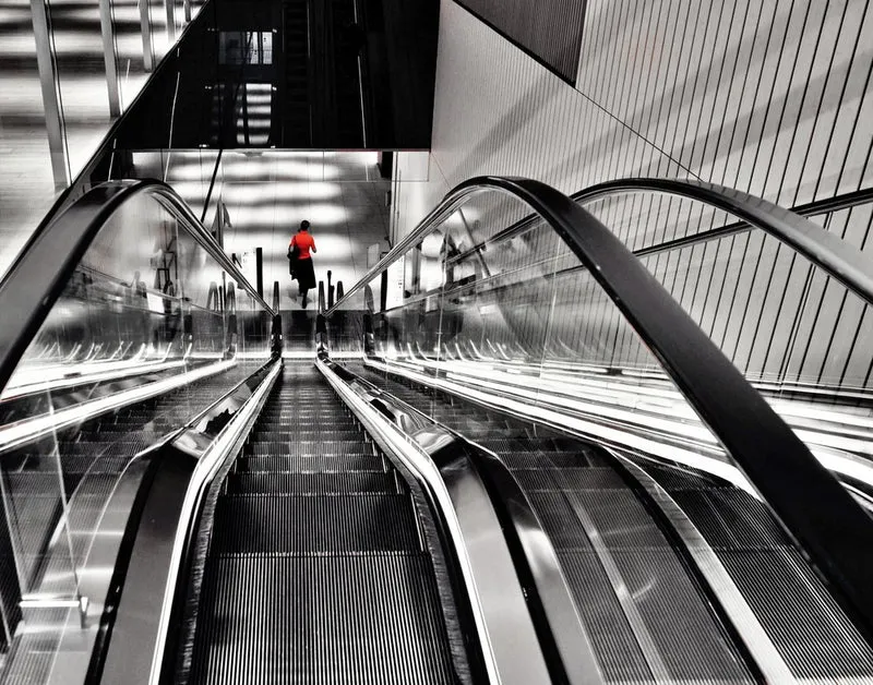 Red Pop Escalator