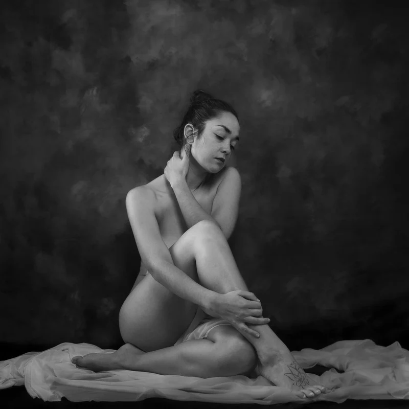 Graceful Nude Figure