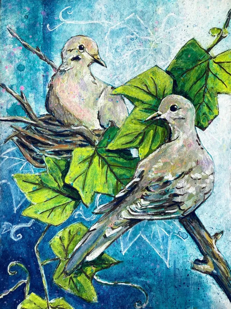 Peaceful Doves Nest
