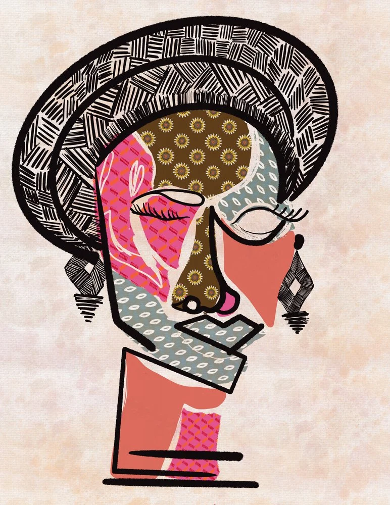 Elegant Abstract Woman