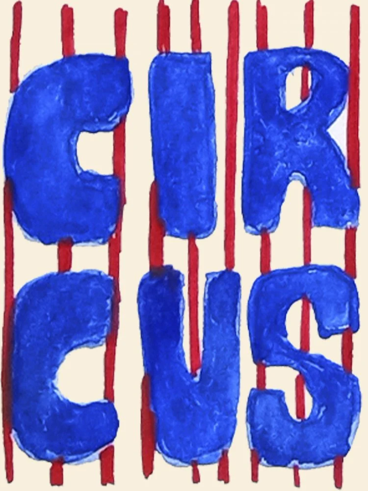 Circus Tent Typography