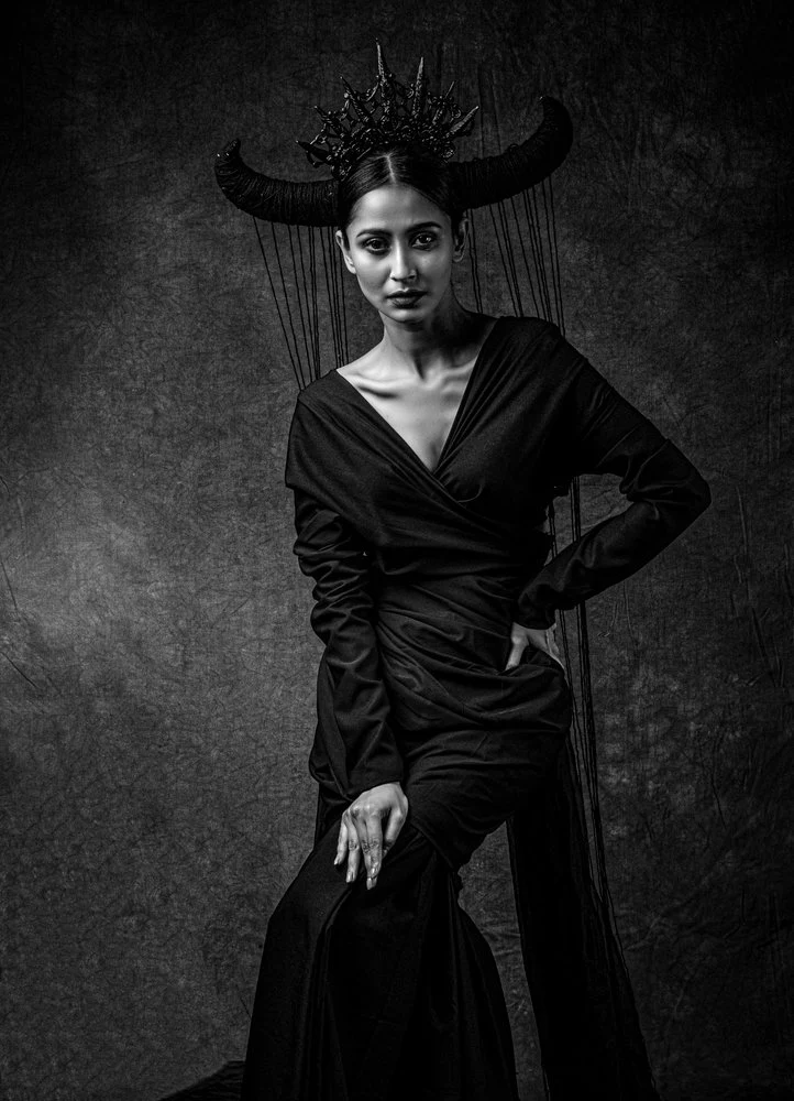 Gothic Horned Portrait