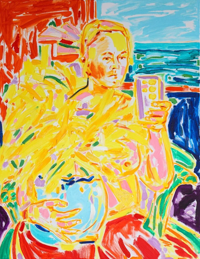 Vibrant Pregnant Portrait