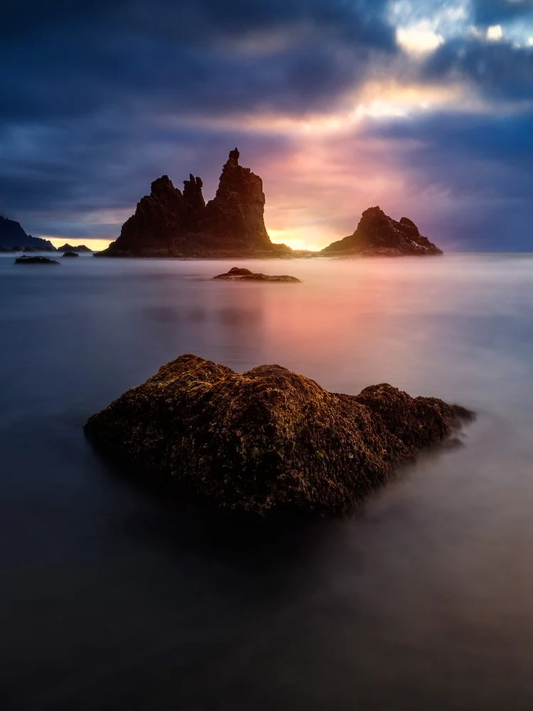 Dramatic Coastal Sunset