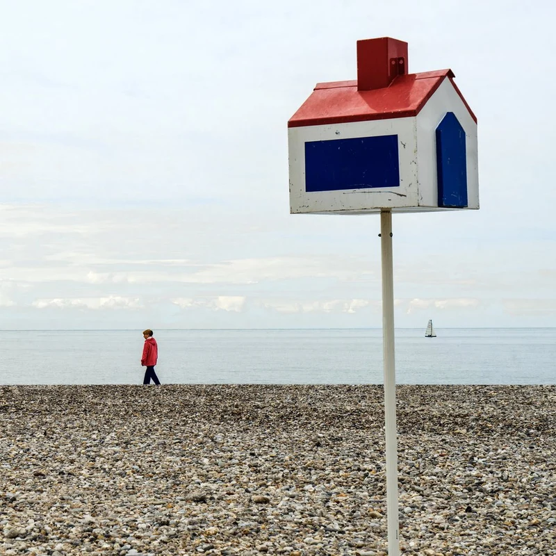 Child By The Beach House