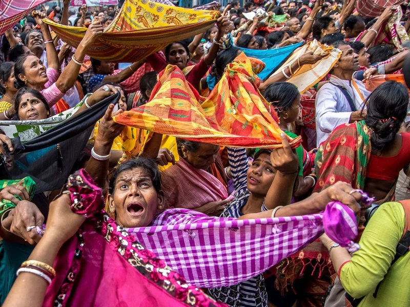 Vibrant Festival Energy