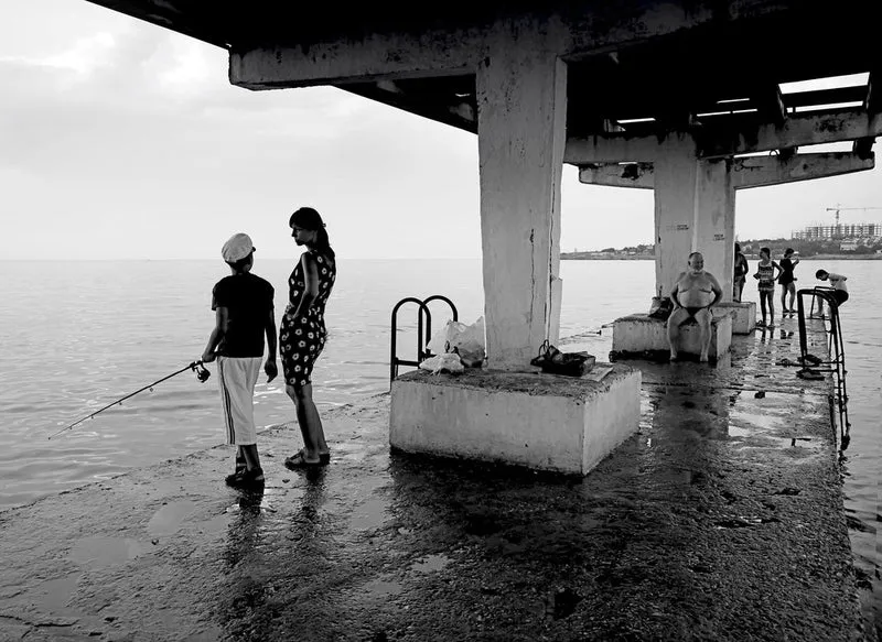 Coastal Pier Life