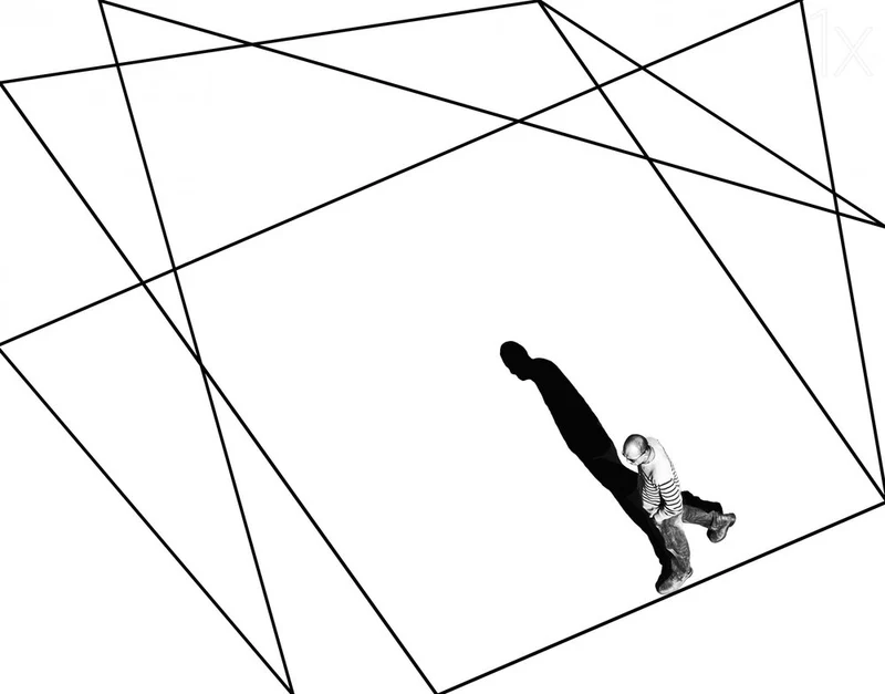 Man with Long Shadow