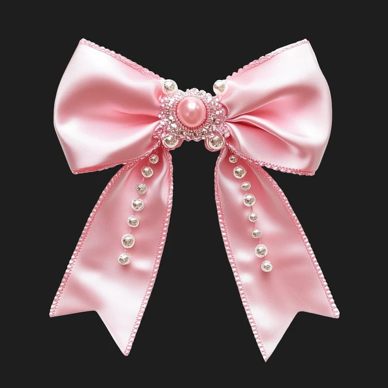 Glamorous Pink Bow